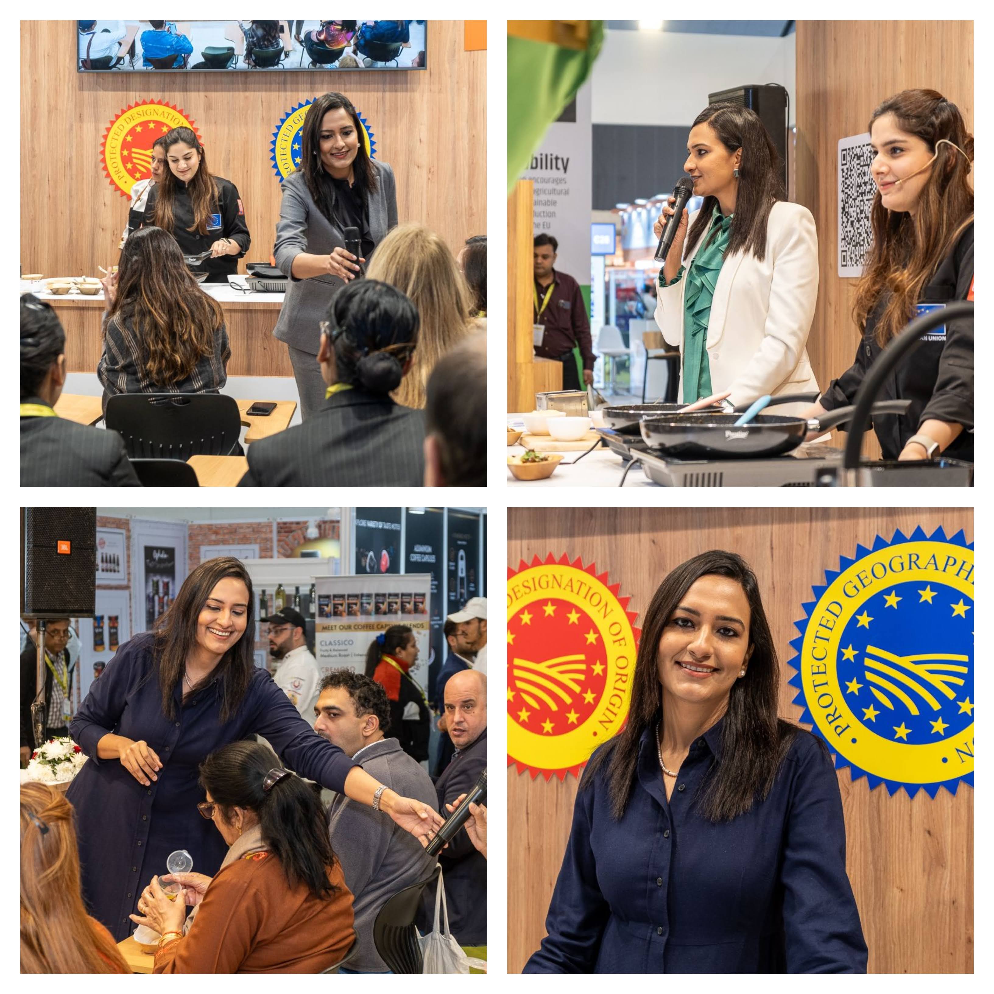 European Union Food Pavilion with Celebrity Chefs